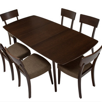 现代简约原木小户型长